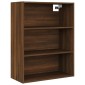 vidaXL Ντουλάπι Τοίχου Κρεμαστό Καφέ δρυς 69,5 x 32,5 x 90 εκ.