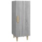 vidaXL Ντουλάπι Γκρι Sonoma 34,5x34x90 εκ. από Επεξεργασμένο Ξύλο