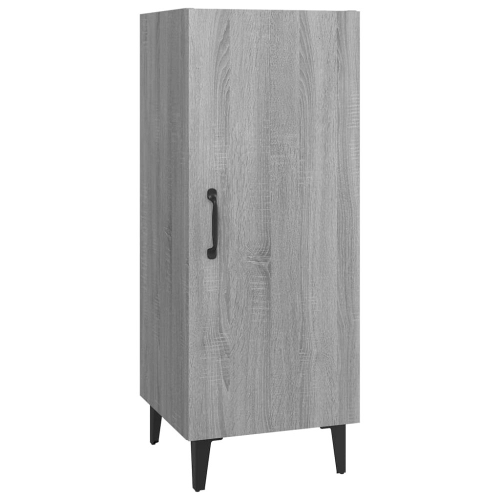 vidaXL Ντουλάπι Γκρι Sonoma 34,5x34x90 εκ. από Επεξεργασμένο Ξύλο