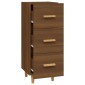 vidaXL Ντουλάπι Καφέ Δρυς 34,5 x 34 x 90 εκ. Επεξεργασμένο Ξύλο