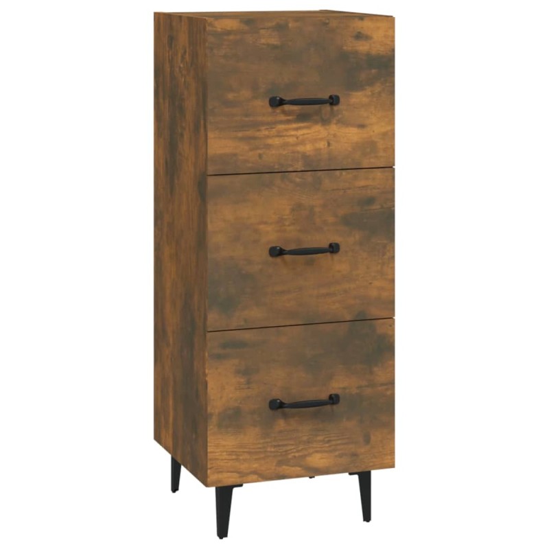vidaXL Ντουλάπι Καπνιστή Δρυς 34,5 x 34 x 90 εκ. Επεξεργασμένο Ξύλο