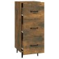 vidaXL Ντουλάπι Καπνιστή Δρυς 34,5 x 34 x 90 εκ. Επεξεργασμένο Ξύλο