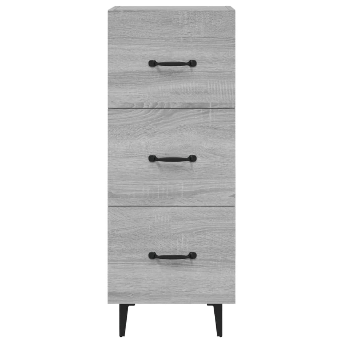 vidaXL Ντουλάπι Γκρι Sonoma 34,5x34x90 εκ. από Επεξεργασμένο Ξύλο