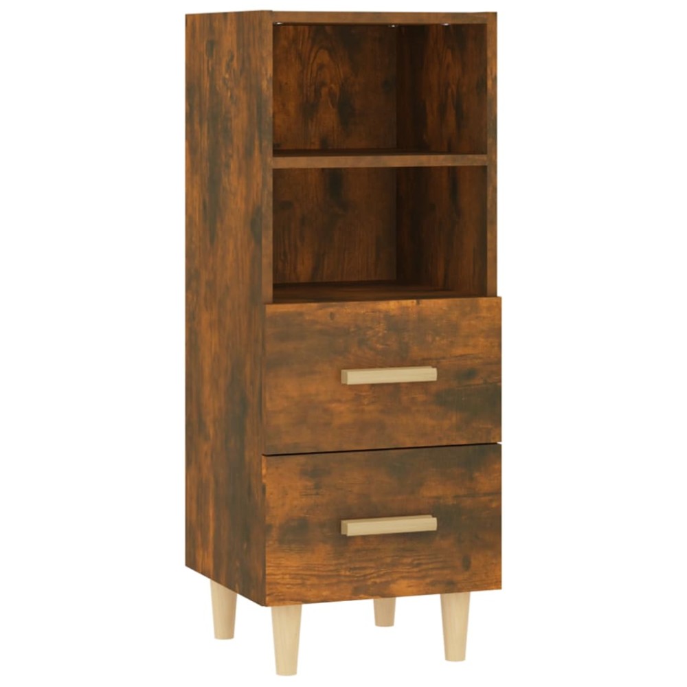 vidaXL Ντουλάπι Καπνιστή Δρυς 34,5 x 34 x 90 εκ. Επεξεργασμένο Ξύλο