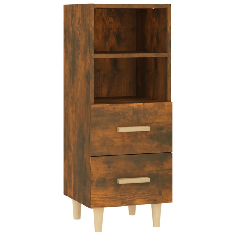 vidaXL Ντουλάπι Καπνιστή Δρυς 34,5 x 34 x 90 εκ. Επεξεργασμένο Ξύλο