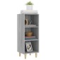 vidaXL Ντουλάπι Γκρι sonoma 34,5x32,5x90εκ. από Επεξεργασμένο Ξύλο