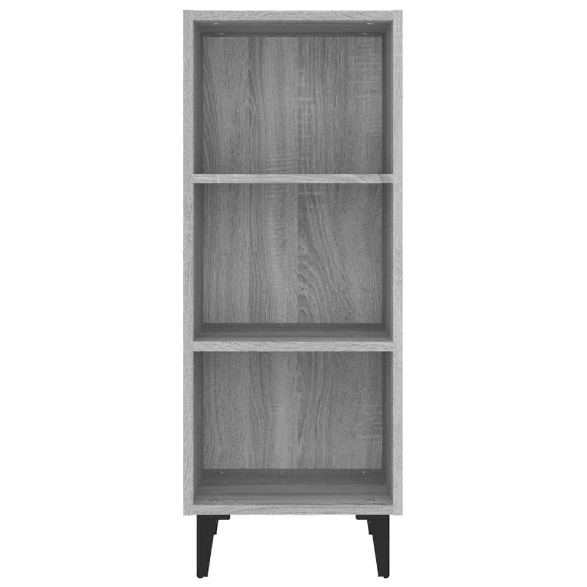 vidaXL Ντουλάπι Γκρι sonoma 34,5x32,5x90εκ. από Επεξεργασμένο Ξύλο