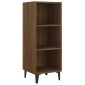 vidaXL Ντουλάπι Καφέ Δρυς 34,5x32,5x90 εκ. Επεξεργασμένο Ξύλο