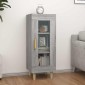 vidaXL Ντουλάπι Γκρι Sonoma 34,5x34x90 εκ. από Επεξεργασμένο Ξύλο