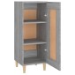 vidaXL Ντουλάπι Γκρι Sonoma 34,5x34x90 εκ. από Επεξεργασμένο Ξύλο
