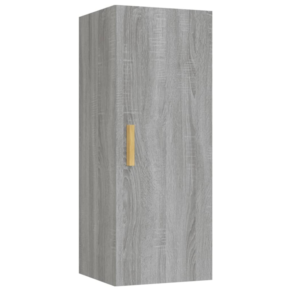 vidaXL Ντουλάπι Τοίχου Γκρι sonoma 34,5x34x90 εκ. Επεξεργασμένο Ξύλο