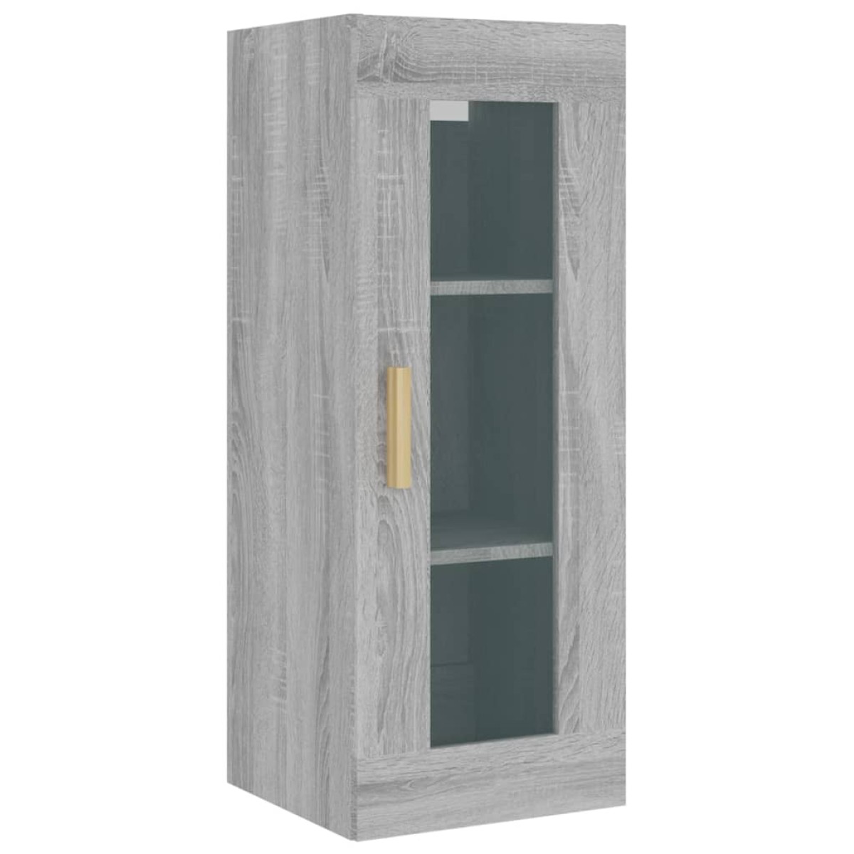 vidaXL Ντουλάπι Τοίχου Κρεμαστό Γκρι sonoma 34,5x34x90 εκ.