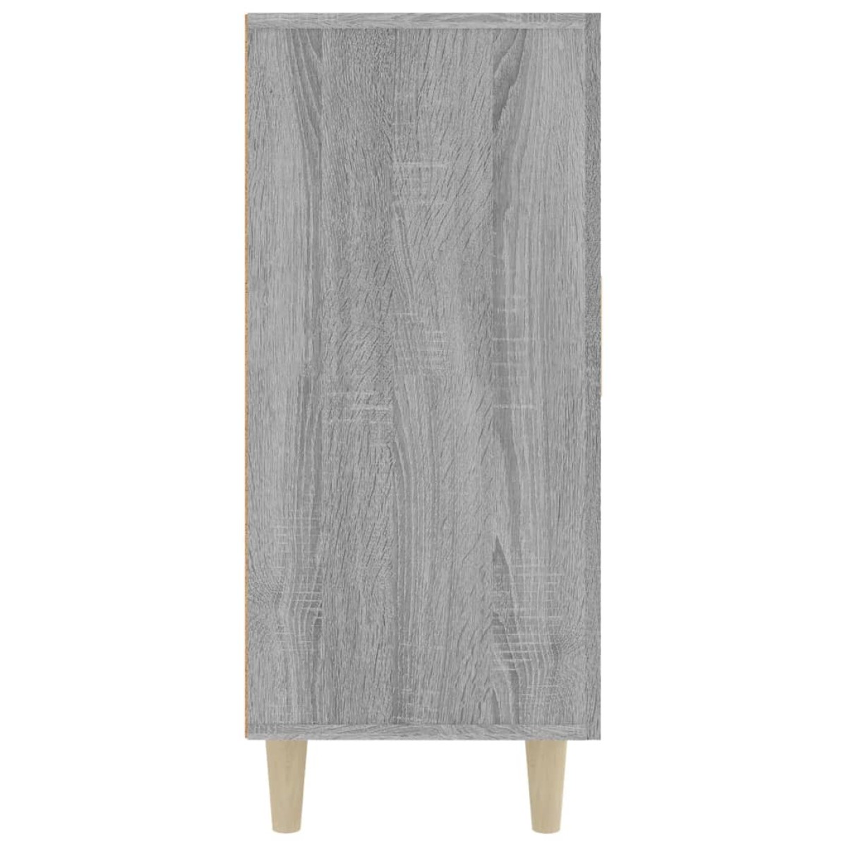 vidaXL Ντουλάπι Γκρι Sonoma 90 x 34 x 80 εκ. από Επεξεργασμένο Ξύλο