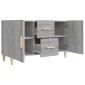vidaXL Μπουφές Γκρι Sonoma 100 x 36 x 60 εκ. από Επεξεργασμένο Ξύλο