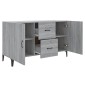 vidaXL Μπουφές Γκρι Sonoma 100 x 36 x 60 εκ. από Επεξεργασμένο Ξύλο