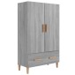 vidaXL Ντουλάπα Γκρι Sonoma 70 x 31 x 115 εκ. από Επεξεργασμένο Ξύλο