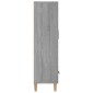 vidaXL Ντουλάπα Γκρι Sonoma 70 x 31 x 115 εκ. από Επεξεργασμένο Ξύλο