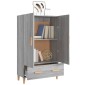 vidaXL Ντουλάπα Γκρι Sonoma 70 x 31 x 115 εκ. από Επεξεργασμένο Ξύλο