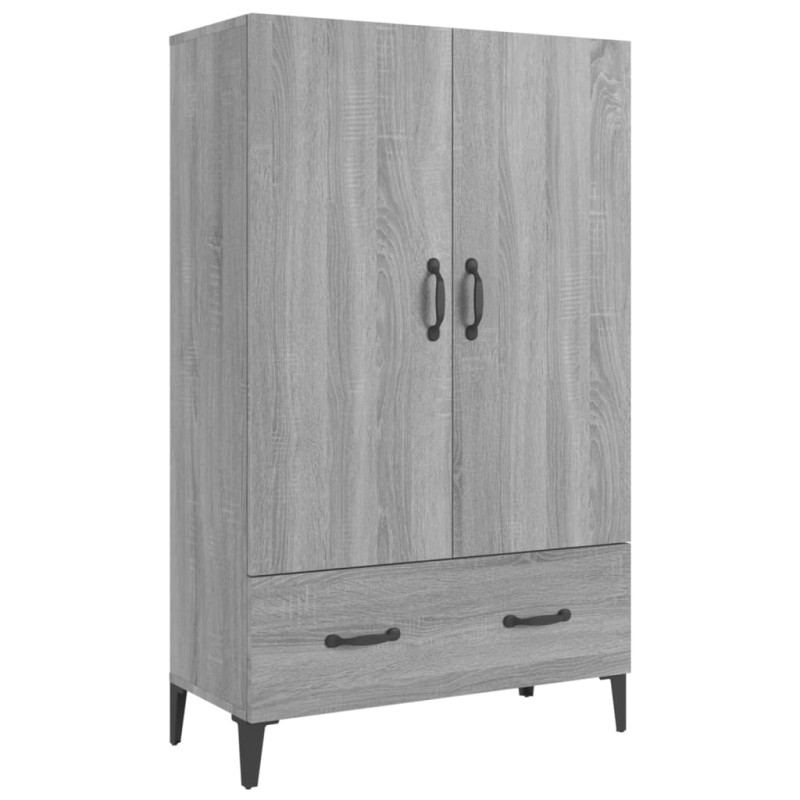 vidaXL Ντουλάπα Γκρι Sonoma 70 x 31 x 115 εκ. από Επεξεργασμένο Ξύλο