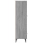 vidaXL Ντουλάπα Γκρι Sonoma 70 x 31 x 115 εκ. από Επεξεργασμένο Ξύλο