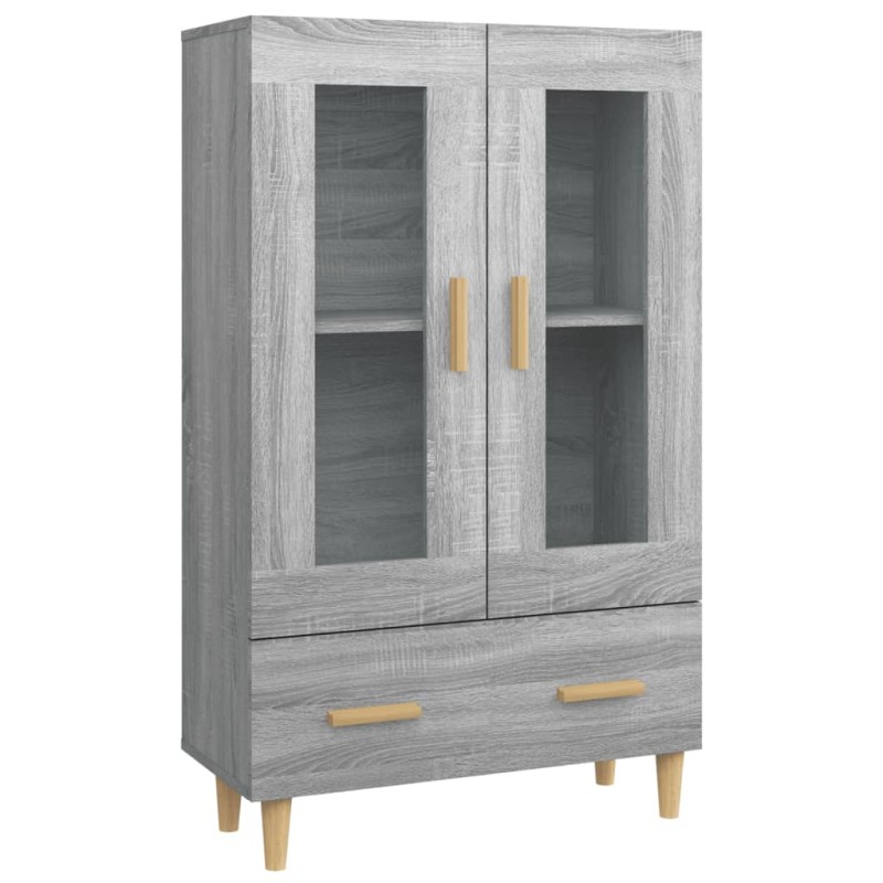 vidaXL Ντουλάπα Γκρι Sonoma 70 x 31 x 115 εκ. από Επεξεργασμένο Ξύλο