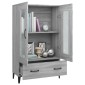 vidaXL Ντουλάπα Γκρι Sonoma 70 x 31 x 115 εκ. από Επεξεργασμένο Ξύλο