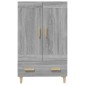 vidaXL Ντουλάπα Γκρι Sonoma 70 x 31 x 115 εκ. από Επεξεργασμένο Ξύλο