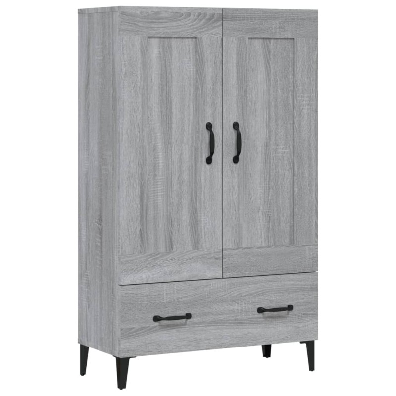 vidaXL Ντουλάπα Γκρι Sonoma 70 x 31 x 115 εκ. από Επεξεργασμένο Ξύλο