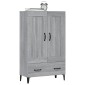 vidaXL Ντουλάπα Γκρι Sonoma 70 x 31 x 115 εκ. από Επεξεργασμένο Ξύλο