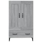 vidaXL Ντουλάπα Γκρι Sonoma 70 x 31 x 115 εκ. από Επεξεργασμένο Ξύλο