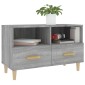 vidaXL Έπιπλο Τηλεόρασης Γκρι Sonoma 80x36x50 εκ. από Επεξεργ. Ξύλο