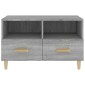 vidaXL Έπιπλο Τηλεόρασης Γκρι Sonoma 80x36x50 εκ. από Επεξεργ. Ξύλο