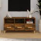 vidaXL Έπιπλο Τηλεόρασης Καπνιστή Δρυς102x36x50εκ. Επεξεργασμένο Ξύλο