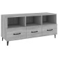 vidaXL Έπιπλο Τηλεόρασης Γκρι Sonoma 102x35x50 εκ. από Επεξεργ. Ξύλο