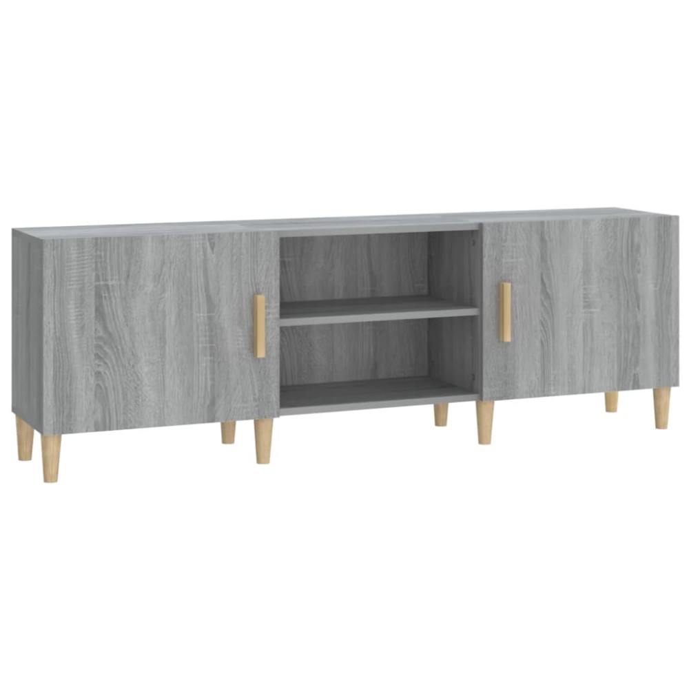 vidaXL Έπιπλο Τηλεόρασης Γκρι Sonoma 150x30x50 εκ. από Επεξεργ. Ξύλο