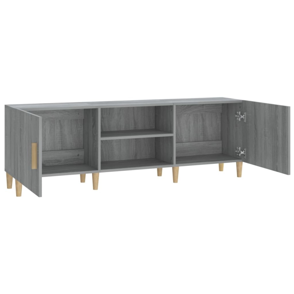 vidaXL Έπιπλο Τηλεόρασης Γκρι Sonoma 150x30x50 εκ. από Επεξεργ. Ξύλο