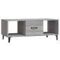 vidaXL Τραπεζάκι Σαλονιού Γκρι Sonoma 102x50x40 εκ. Επεξεργασμένο Ξύλο