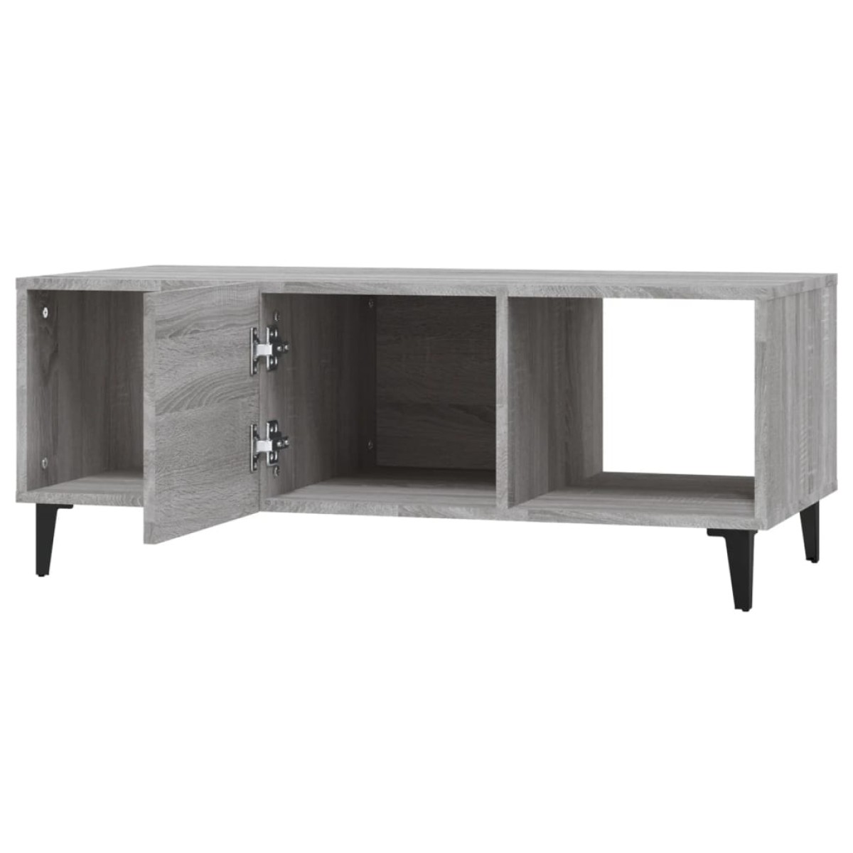 vidaXL Τραπεζάκι Σαλονιού Γκρι Sonoma 102x50x40 εκ. Επεξεργασμένο Ξύλο