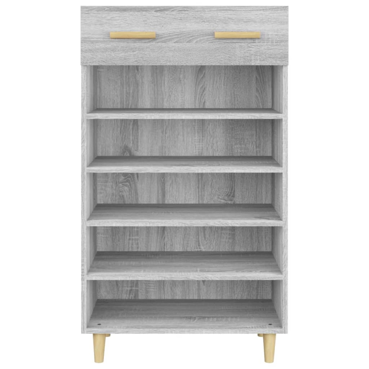 vidaXL Παπουτσοθήκη Γκρι Sonoma 60x35x105 εκ. από Επεξεργασμένο Ξύλο