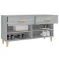vidaXL Παπουτσοθήκη Γκρι Sonoma 102x35x55 εκ. από Επεξεργασμένο Ξύλο