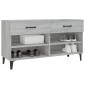 vidaXL Παπουτσοθήκη Γκρι Sonoma 102x35x55 εκ. από Επεξεργασμένο Ξύλο
