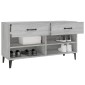 vidaXL Παπουτσοθήκη Γκρι Sonoma 102x35x55 εκ. από Επεξεργασμένο Ξύλο