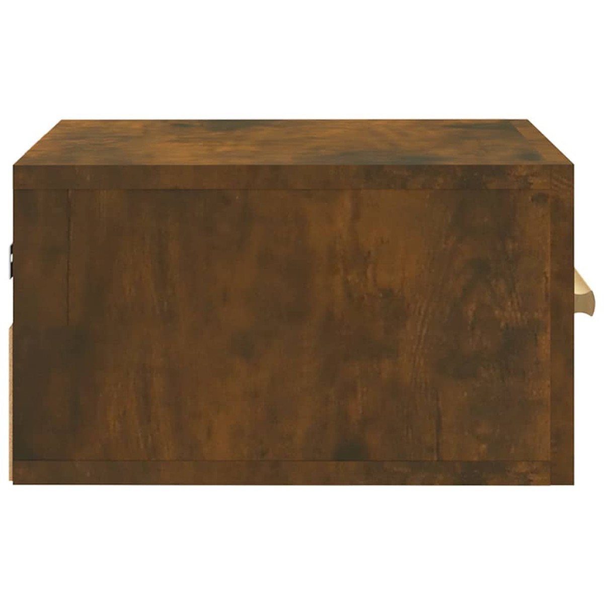 vidaXL Κομοδίνα Επιτοίχια 2 τεμ. Καπνιστή Δρυς 35x35x20 εκ.