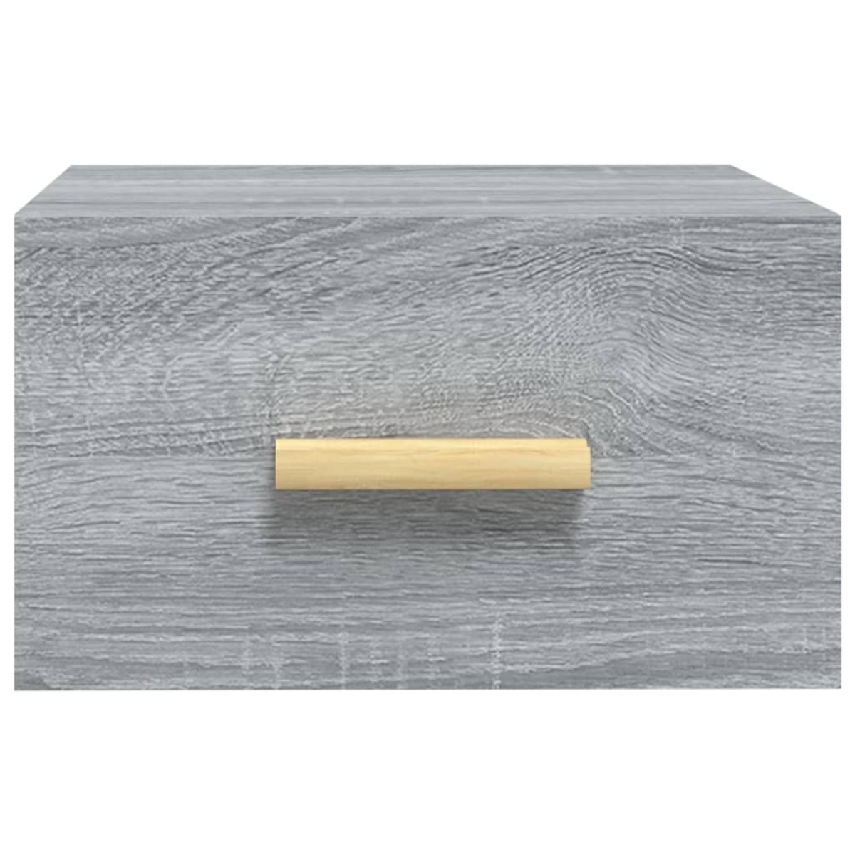 vidaXL Κομοδίνα Επιτοίχια Γκρι Sonoma 35 x 35 x 20 εκ.