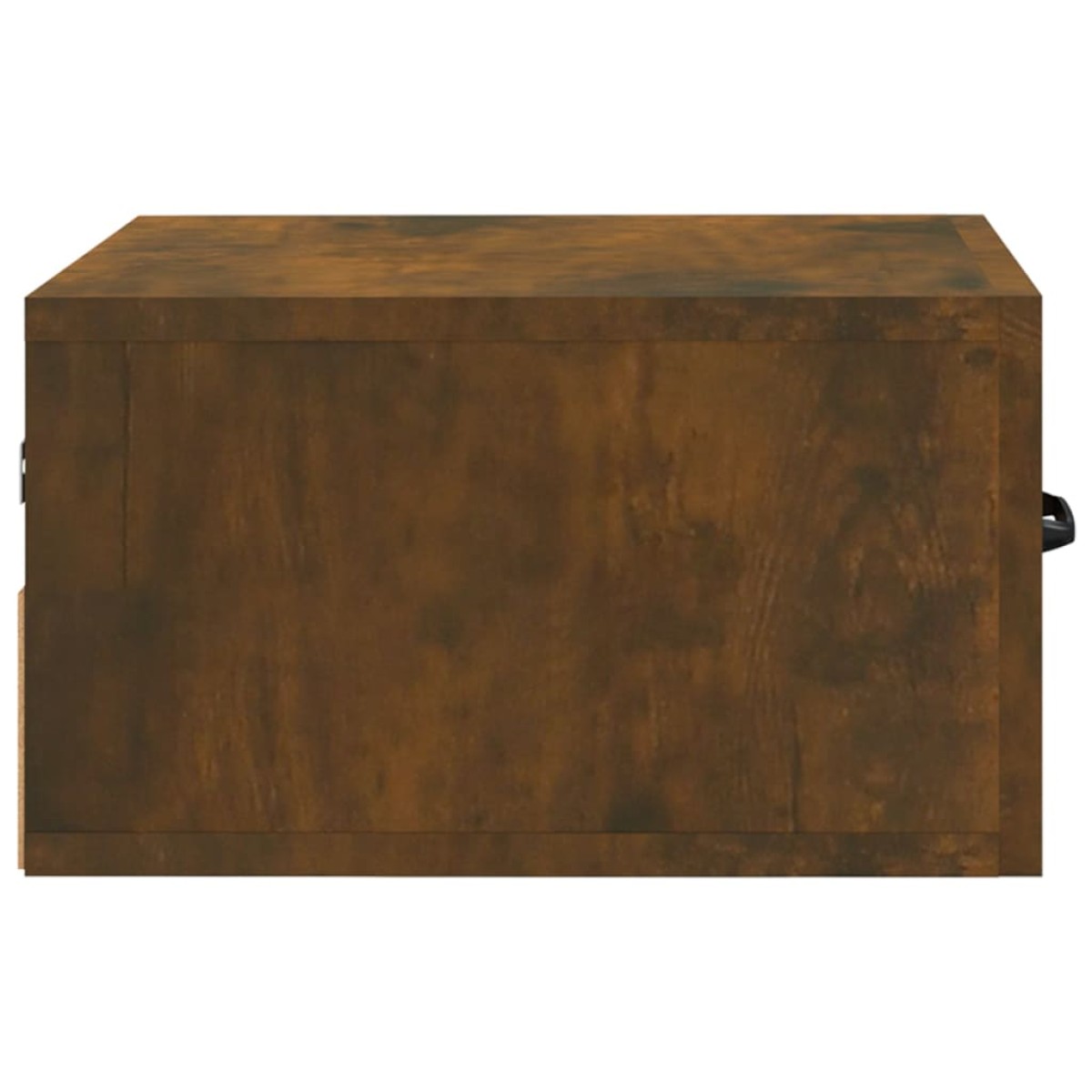 vidaXL Κομοδίνο Επιτοίχιο Καπνιστή Δρυς 35 x 35 x 20 εκ.