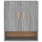 vidaXL Ντουλάπι Τοίχου Γκρι Sonoma 60x31x70εκ. Επεξεργασμένο Ξύλο