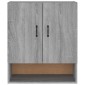 vidaXL Ντουλάπι Τοίχου Γκρι Sonoma 60x31x70εκ. Επεξεργασμένο Ξύλο