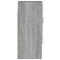 vidaXL Ντουλάπι Τοίχου Γκρι Sonoma 60x31x70εκ. Επεξεργασμένο Ξύλο