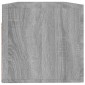 vidaXL Ντουλάπι Τοίχου Γκρι Sonoma 100x36,5x35 εκ. Επεξεργασμένο Ξύλο