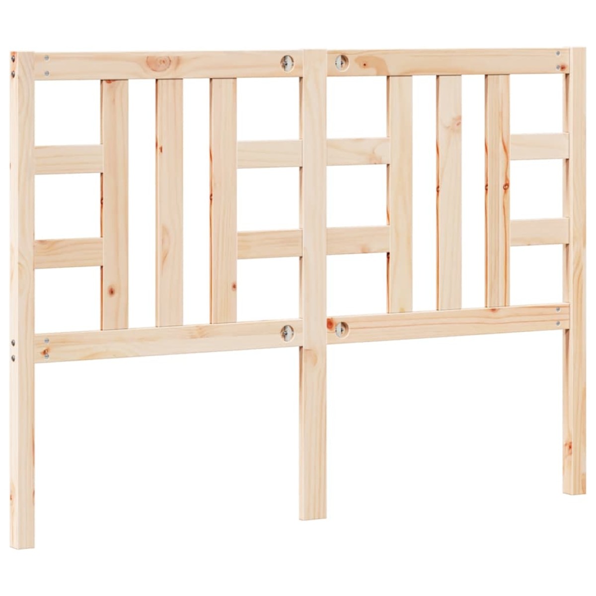 vidaXL Κεφαλάρι Κρεβατιού 141 x 4 x 100 εκ. από Μασίφ Ξύλο Πεύκου
